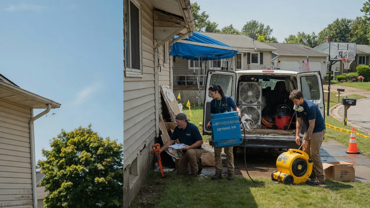 Ceiling Leak Cleanup in Adel, IA near me